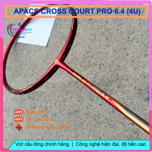 Vợt cầu lông Apacs Cross Court Pro 6.4 (4U)