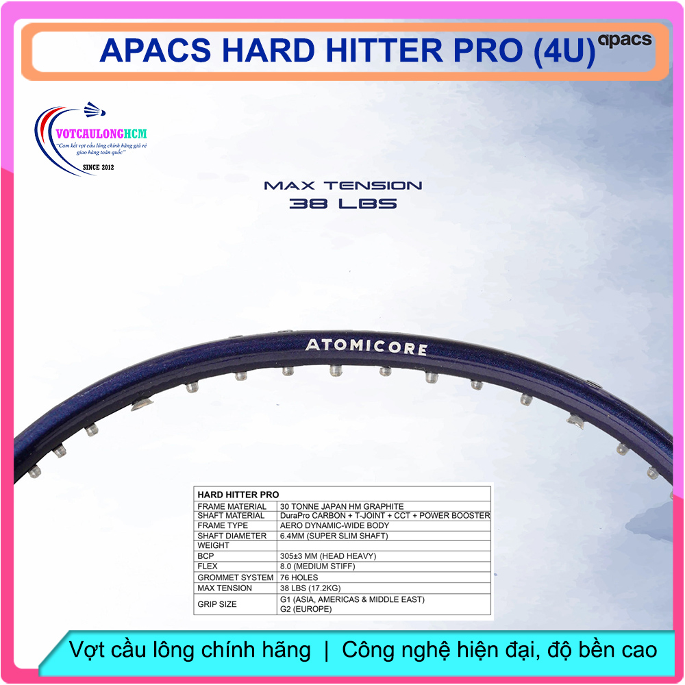 Vợt cầu lông Apacs Hard Hitter Pro